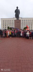  Коммунисты г Гродно широко отметили 154-ую  со дня  рождения великого вождя революции В.И Ленина