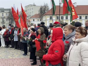 Митинг, посвященный 107-ой годовщине Октябрьской революции